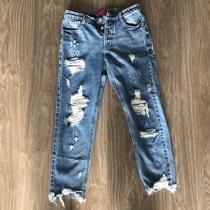 Size small Boyfriend fit jeans $20